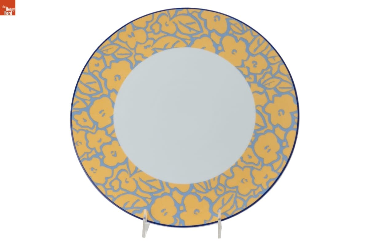 "Cottage Garden Deanrey" Service Plate, 1994