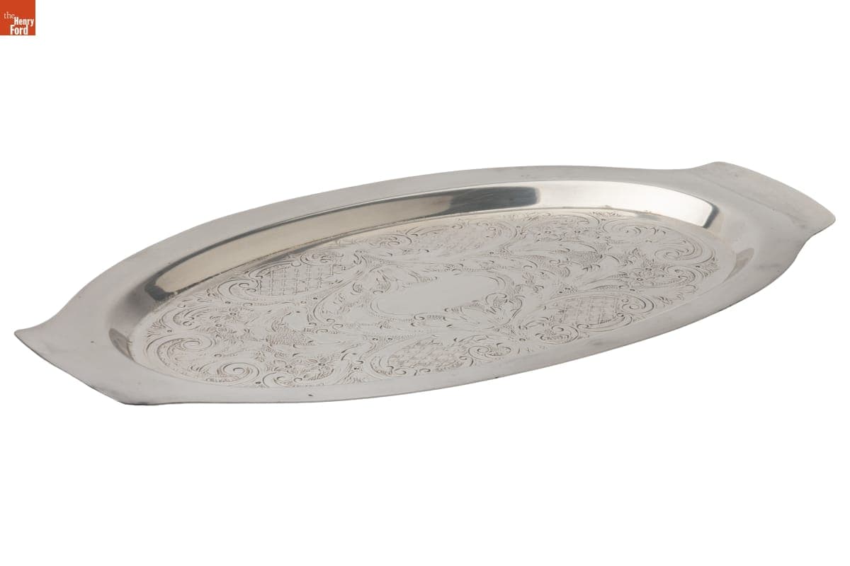 Serving Tray Used by the Jackson Family, Selma, Alabama