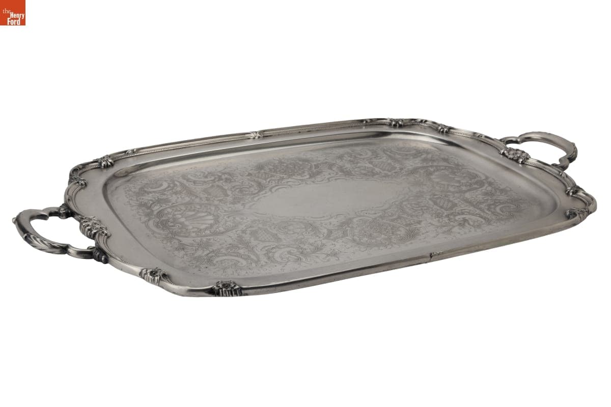 Serving Tray Used by the Jackson Family, Selma, Alabama