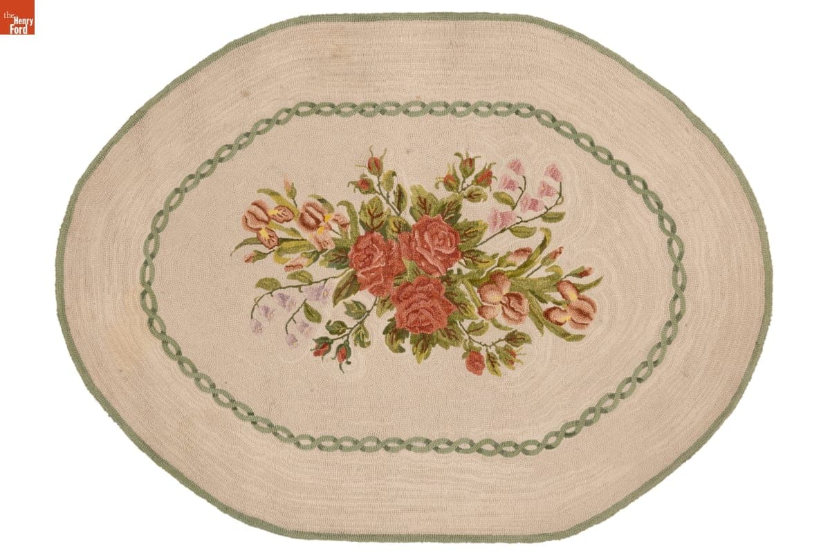 Hooked Rug, 1946-1954