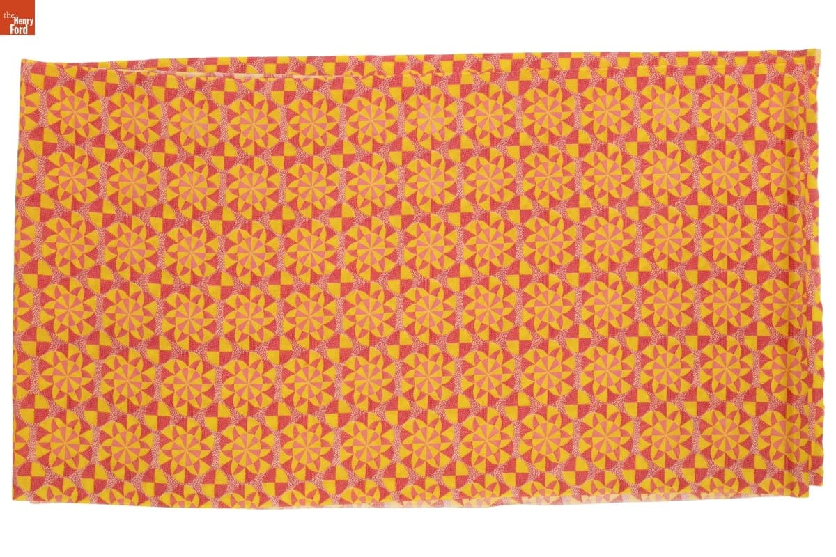 Printed Patchwork Quilt Top