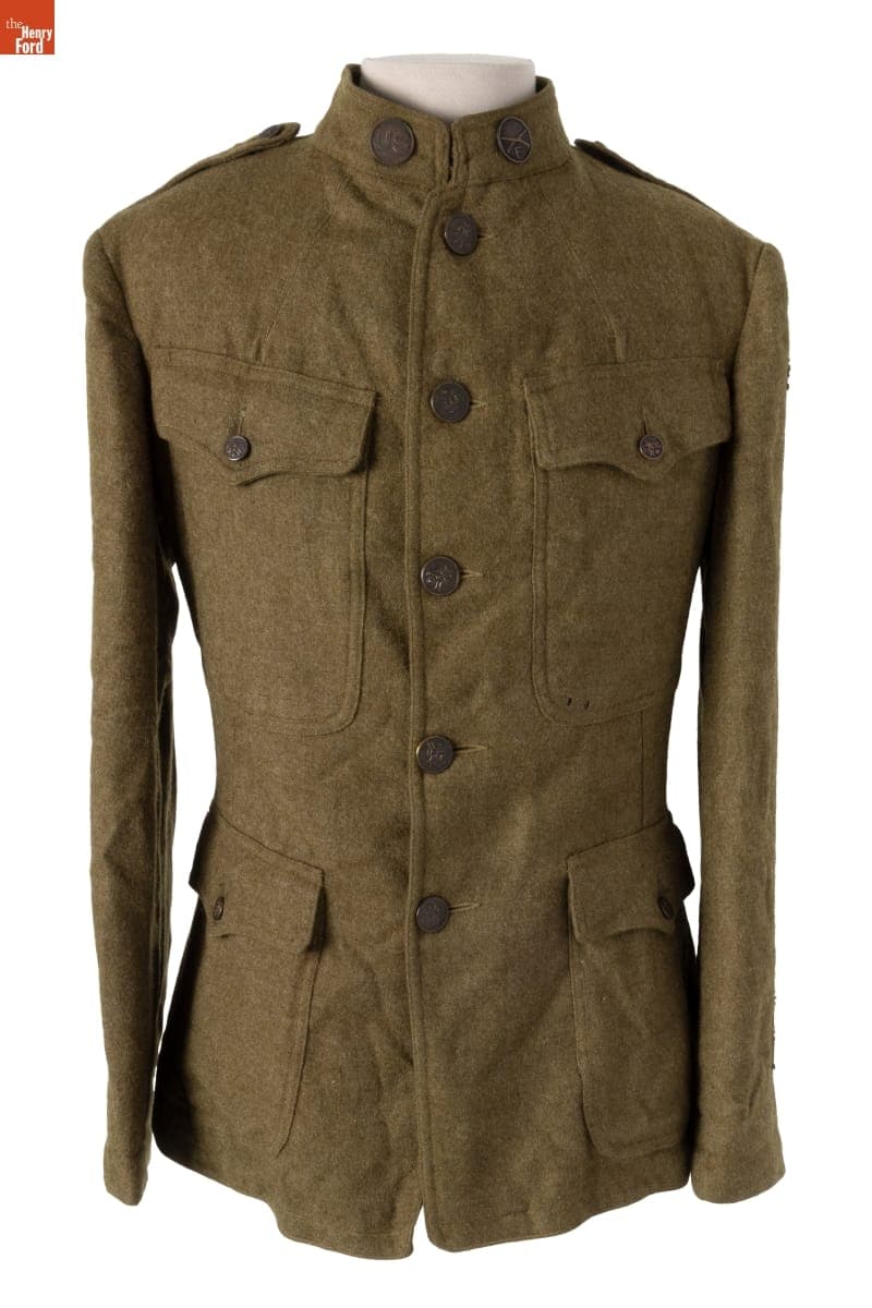 92nd U.S. Infantry Division, Buffalo Soldier's Tunic, 1918