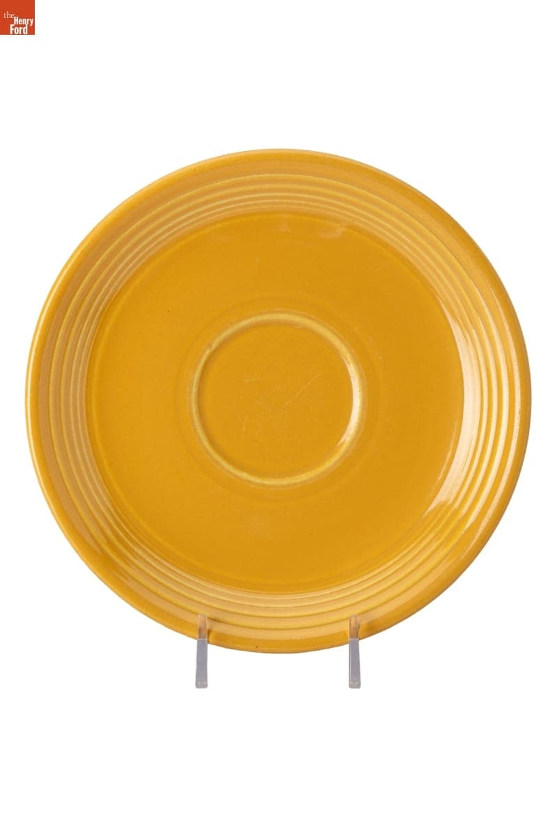 Fiesta Ware Saucer, 1936-1955