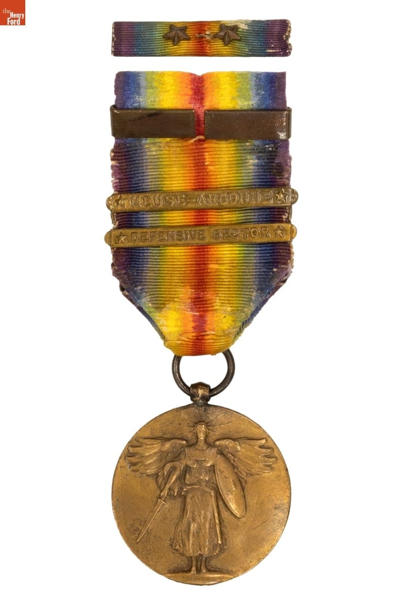 World War I Victory Medal and Ribbon Bar, 1919