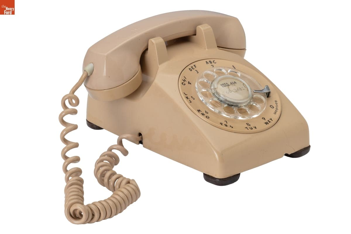 Model 500 Rotary Dial Telephone, 1961