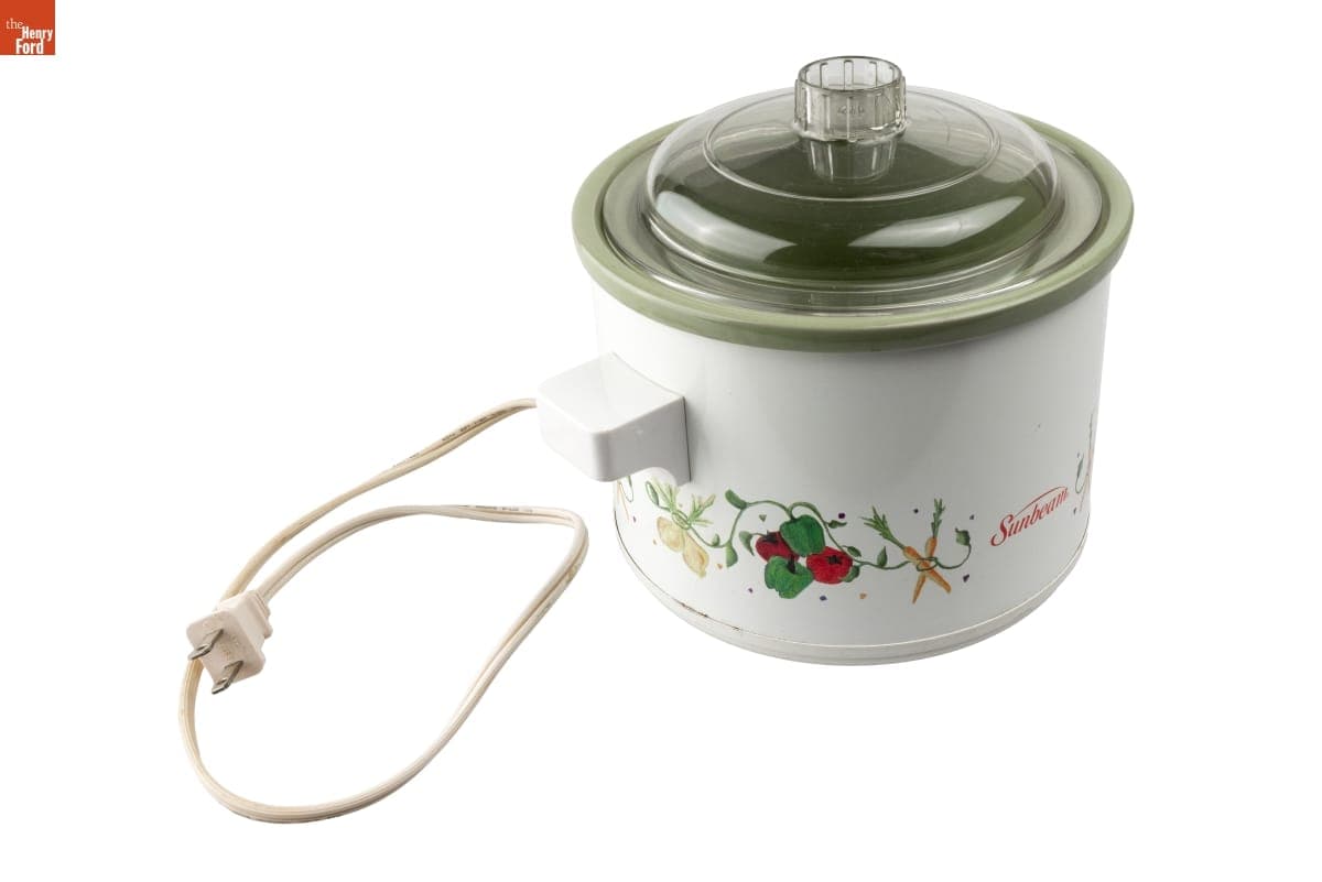 Sunbeam Slow Cooker Used by the Jackson Family, Selma, Alabama