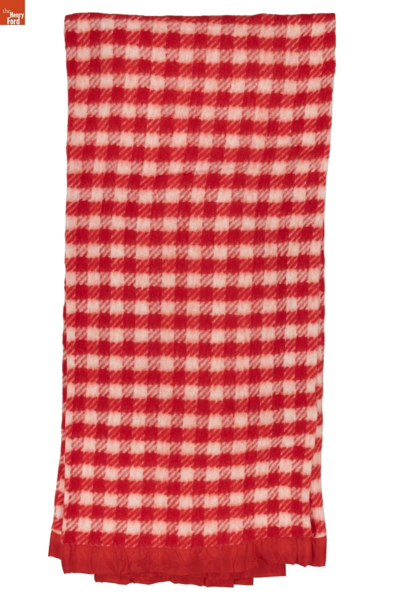 "Mountain Gingham" Blanket, 1965-1970