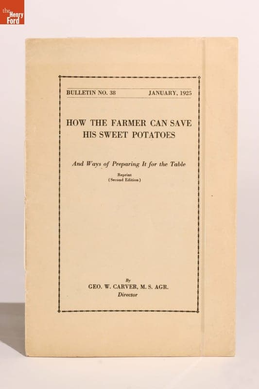 "How the Farmer Can Save His Sweet Potatoes and Ways of Preparing It for the Table"  (2nd ed.), January 1925