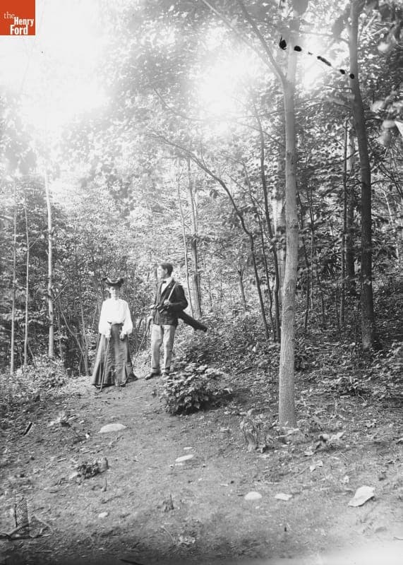 Lover's Lane at Forest Park, 1890-1915