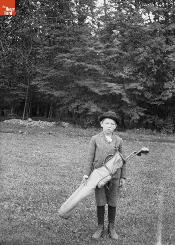 Caddie at Forest Park, 1890-1915