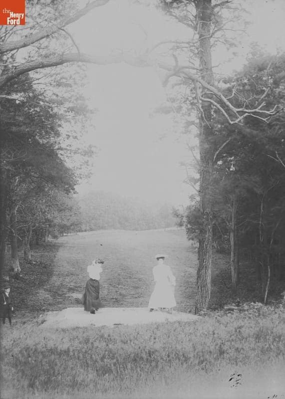 Forest Park, Lover's Lane, Tee, Golf, circa 1900