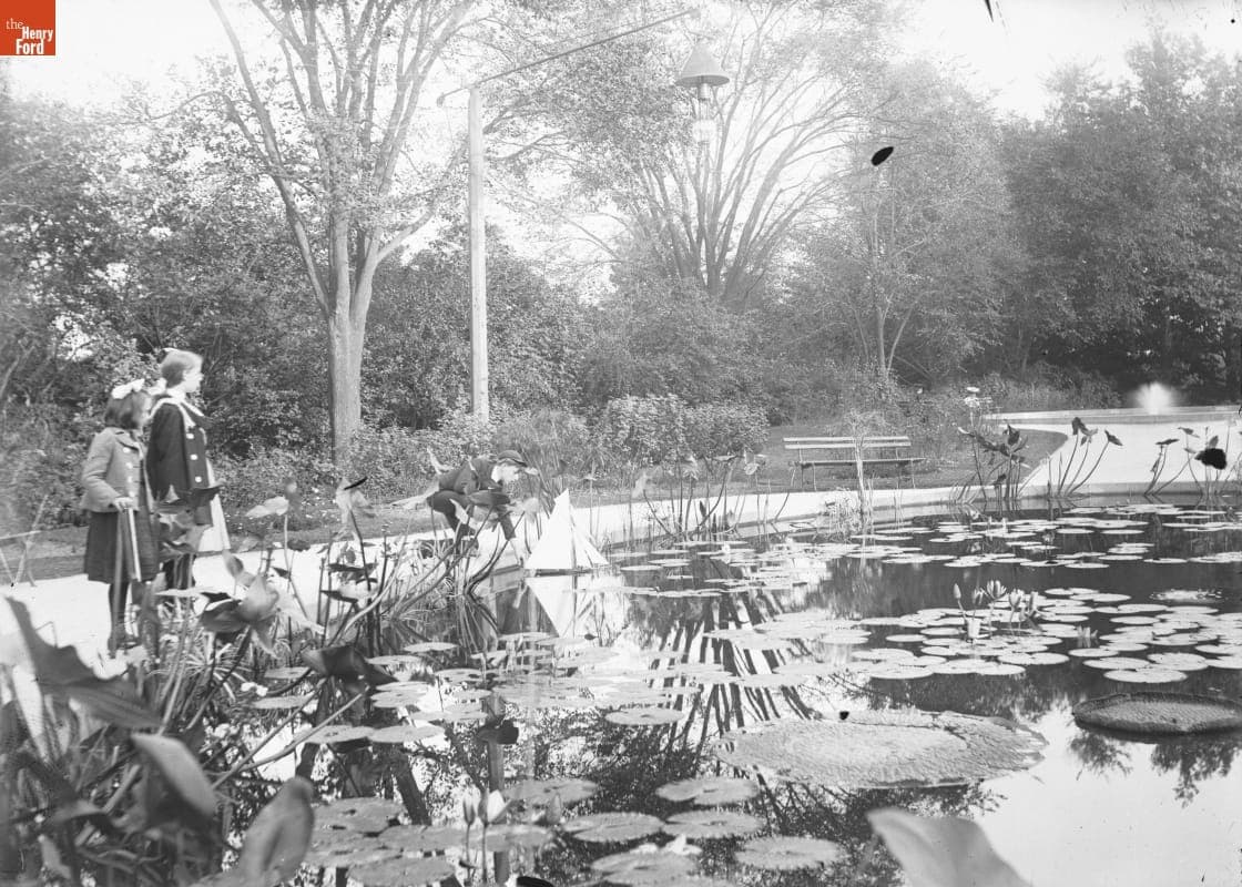 Prospect Park, Lily Pond, 1890-1915