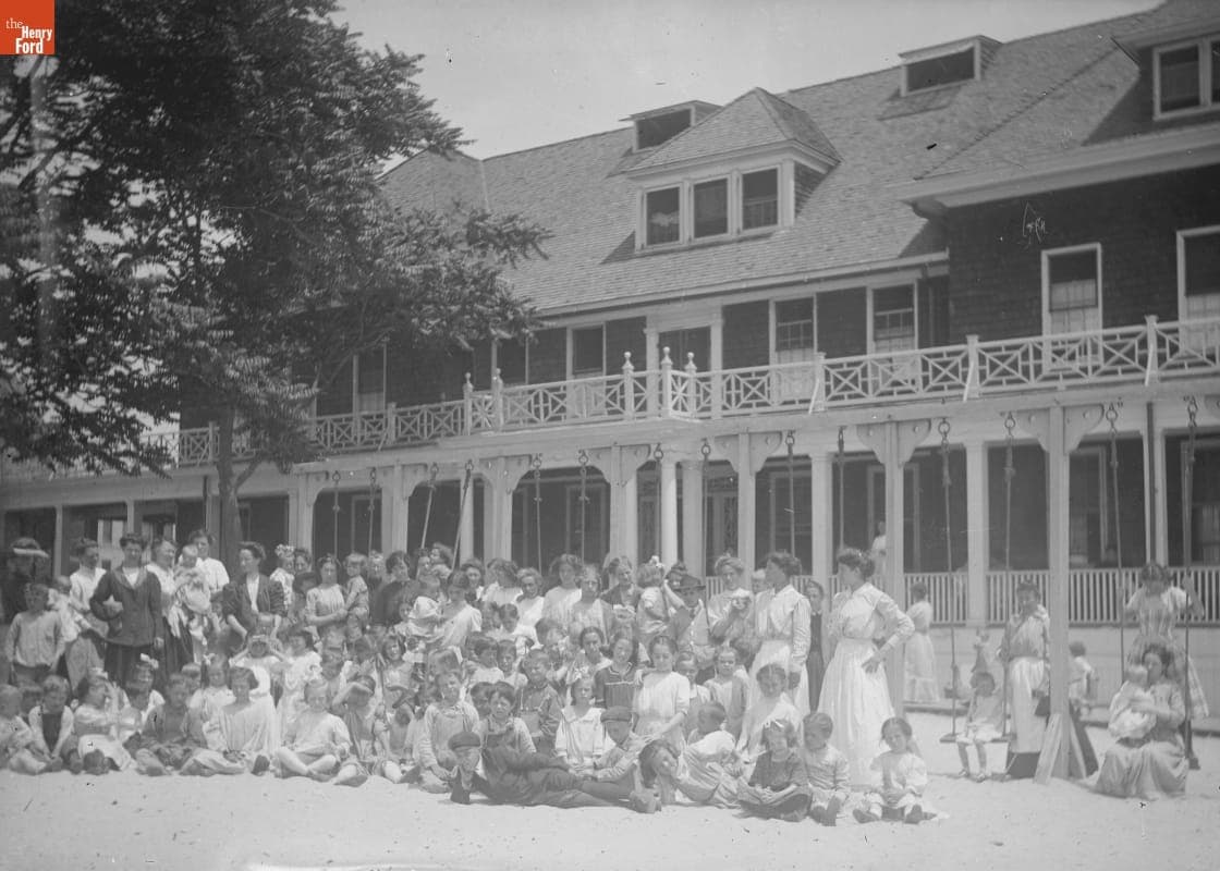 Hospital for Children, Coney Island, 1890-1915