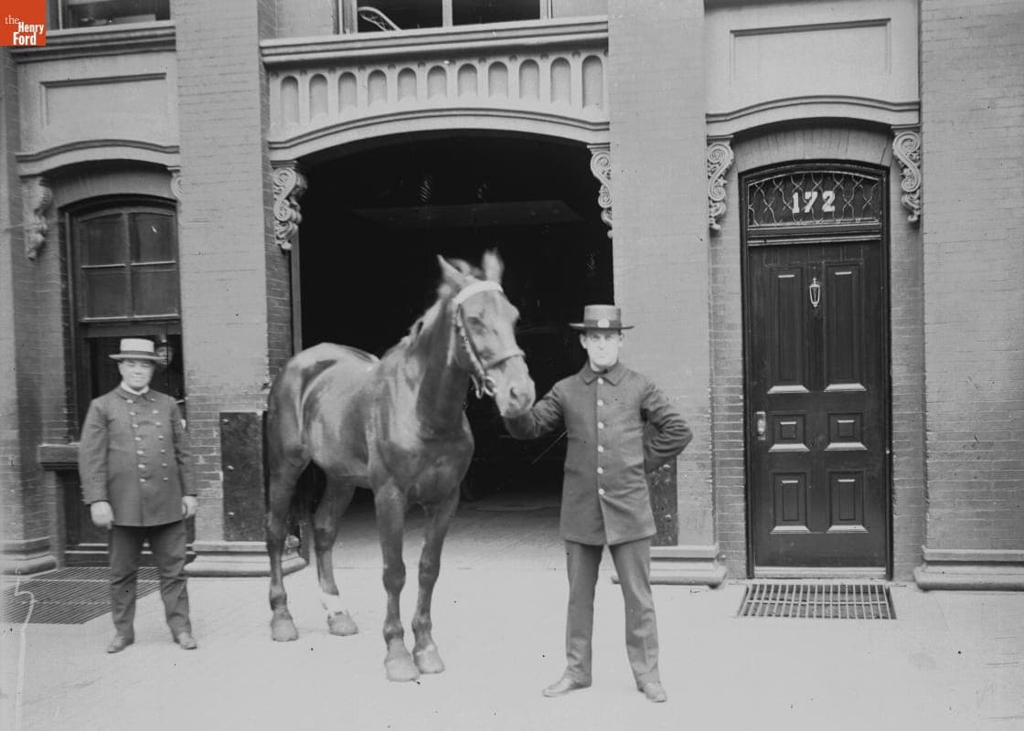 Salvage Corps No. 1 (Fire Insurance), Bring out Truck, 1890-1915
