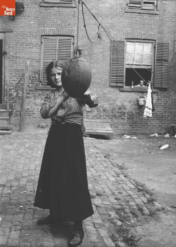 Tomboy of Darby Patch, Nellie Punching Bag, 1890-1915
