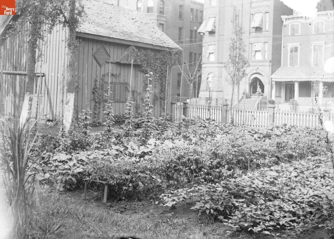 Gardens, Franklin & Gates Ave., 1890-1915