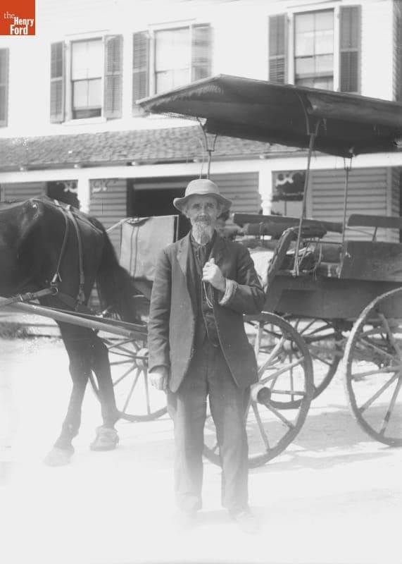 Hemlock City, Stage Driver (Edward Warren), 1890-1915