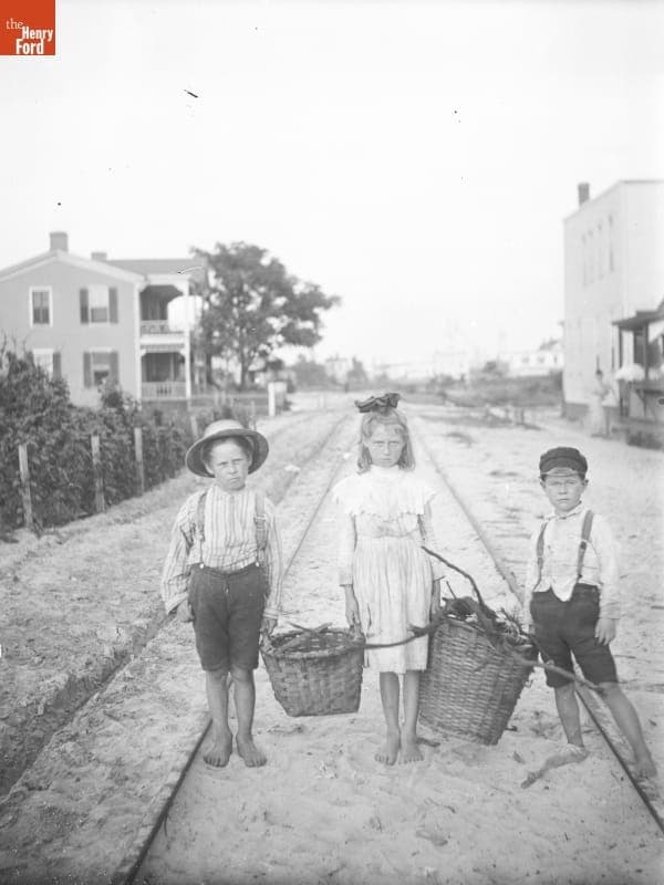 Coney Island, Wood Gatherers, 1890-1915