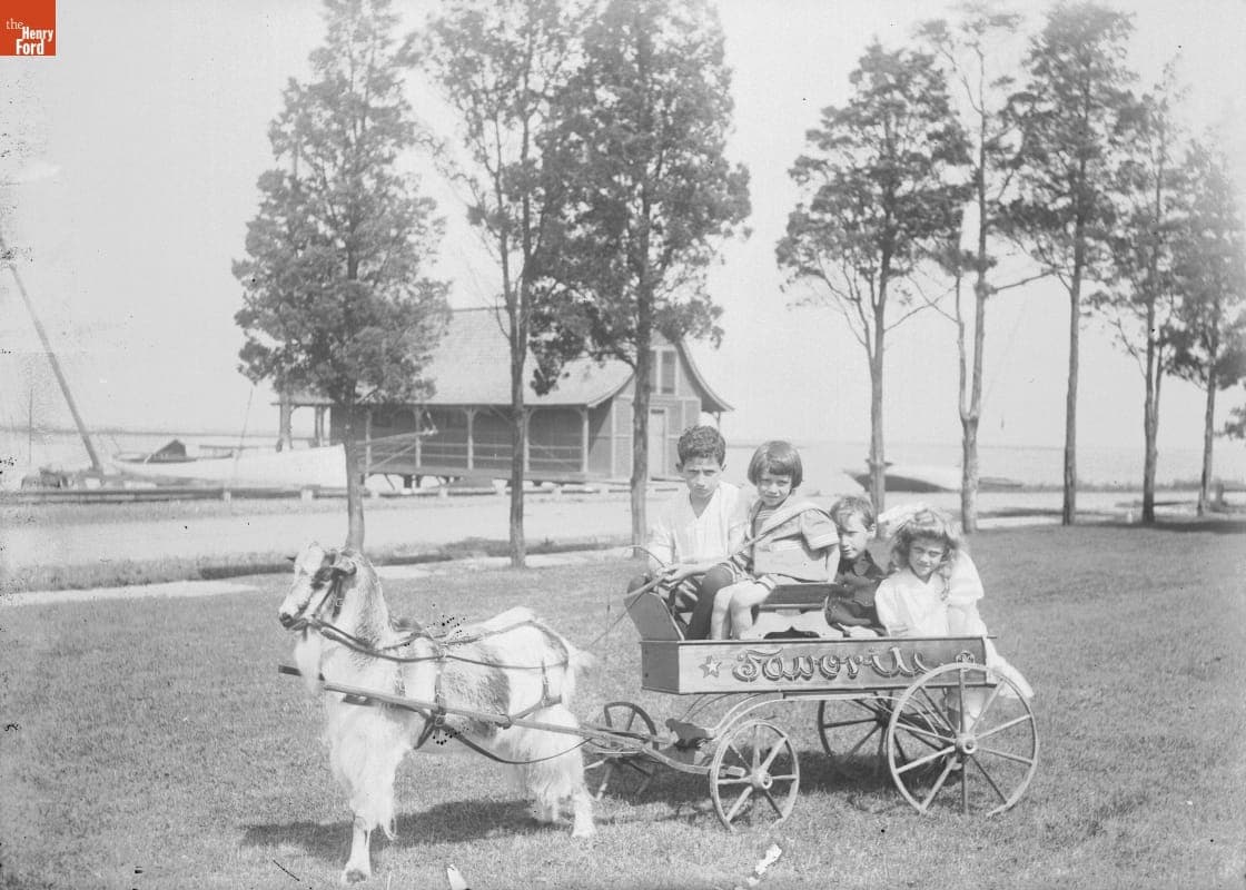 Far Rockaway, Goat Cart "Favorite," 1890-1915