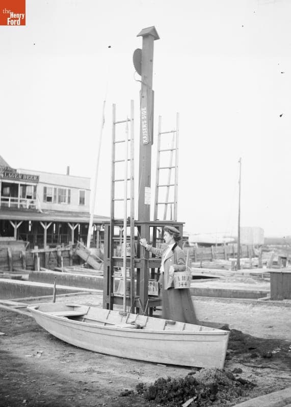 Fire Alarm at Old Mill Creek, 1890-1915