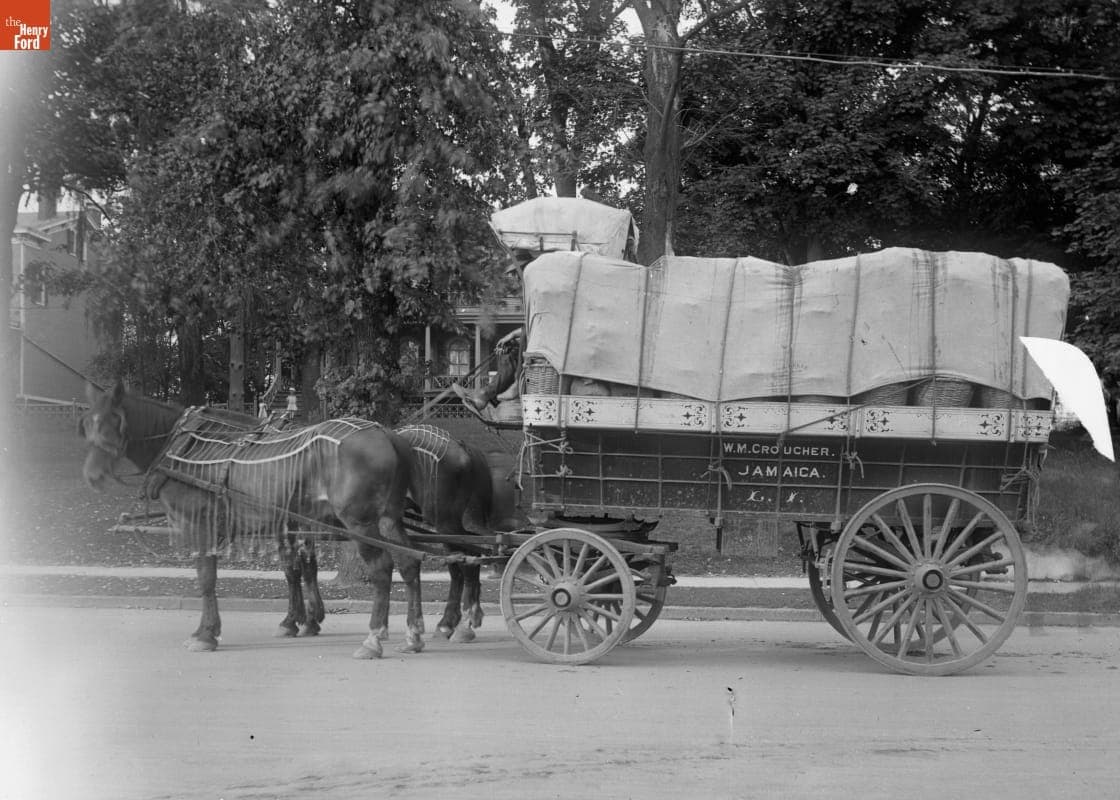 Farm Wagon, Newton Street, 1890-1915