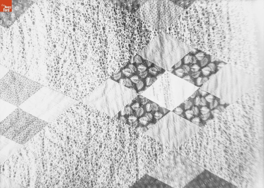 Bed Quilt (Carpenter's, North Andover), circa 1900