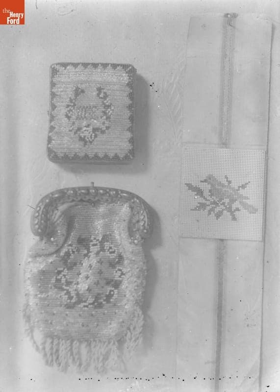 Beaded Bag & Needlework, 1890-1915