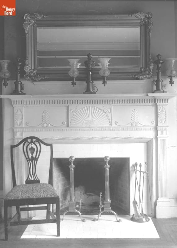 Chair, Fireplace, 1890-1915