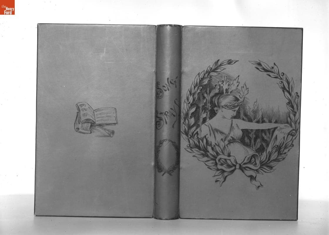 Book Cover, "Stray Songs," 1890-1915