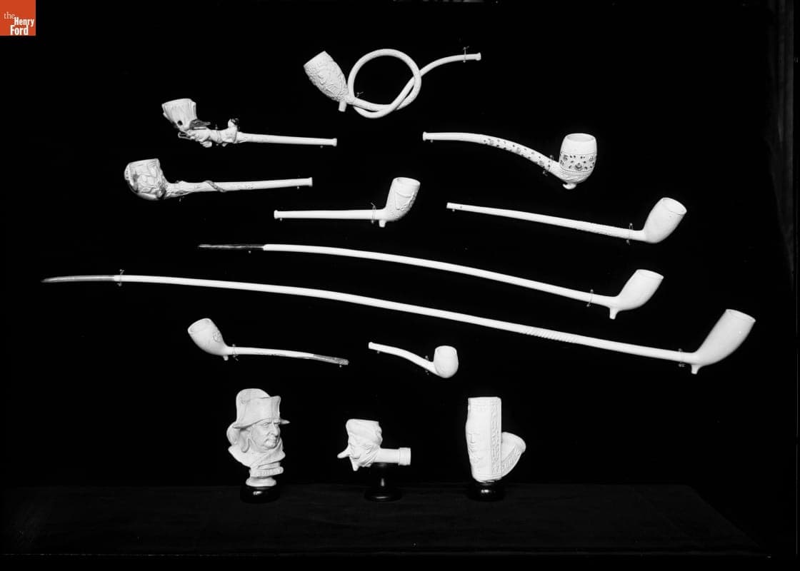 Clay Pipes, Collection of W.G. Bowdoin, 1890-1915