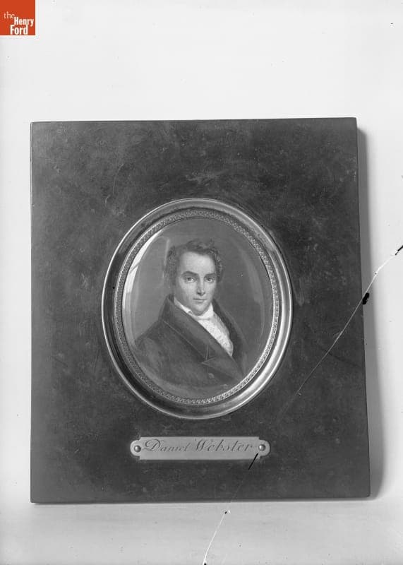 Miniature of Daniel Webster, 1890-1915