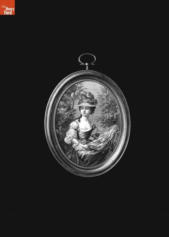 Miniature of a Young Woman, 1890-1915