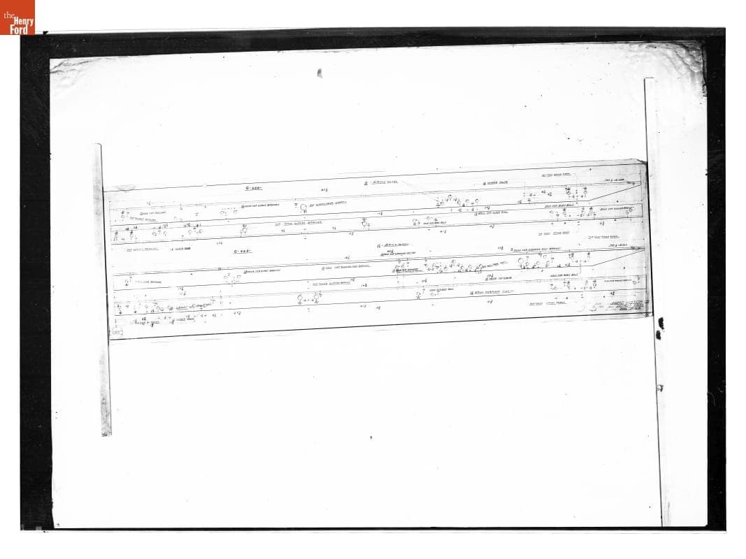 Drawing, "Frame (Right)," Ford Model C, June 17, 1903