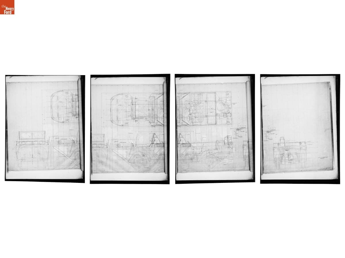 Drawing, "Amphibious Scout Car Q.M.C.4," February 24, 1942