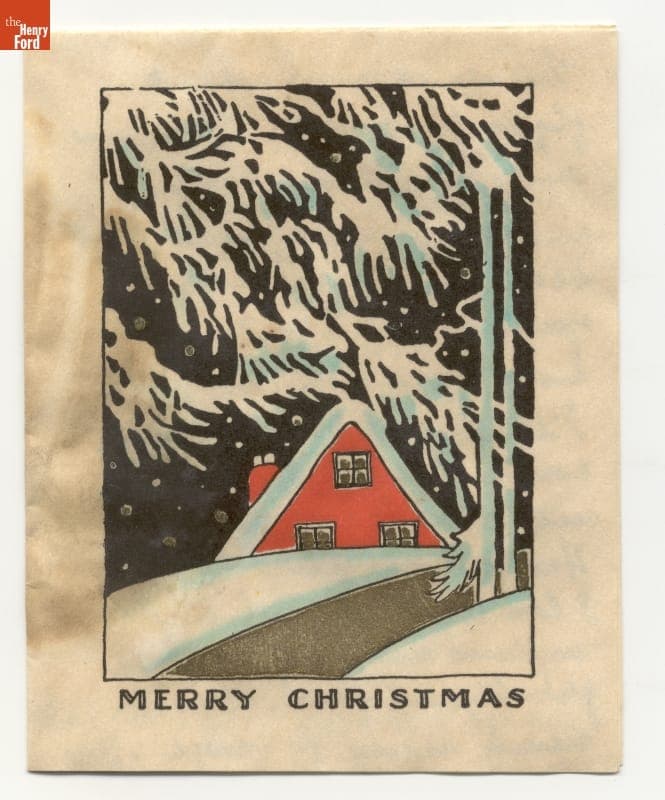 "Merry Christmas," 1929