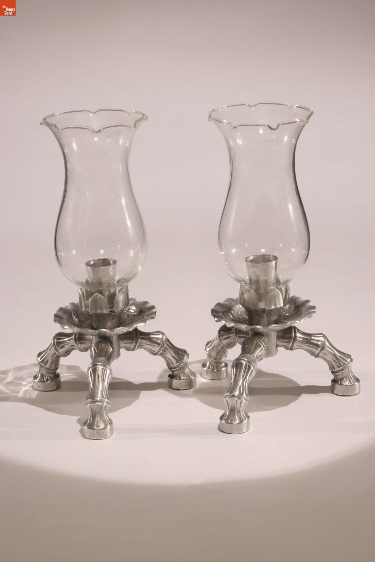 Everlast "Bali Bamboo" Hurricane Candle Lamps, 1948-1959