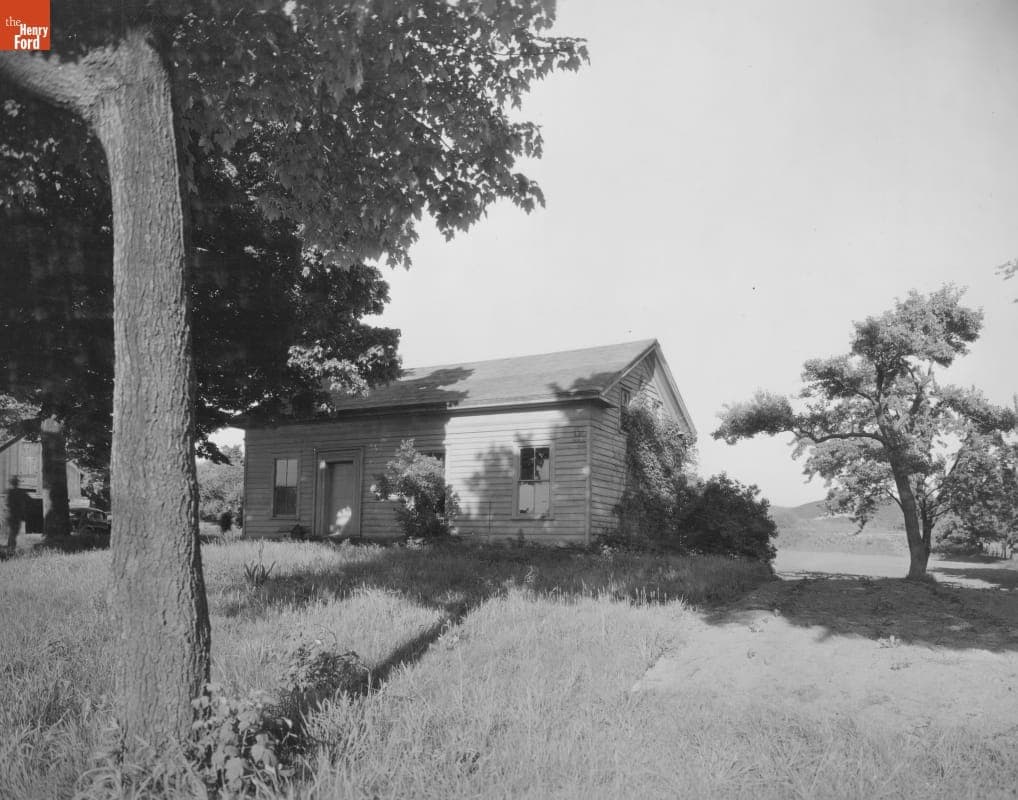 Edison Homestead at Its Original Site, Vienna, Ontario, Canada, June 1933