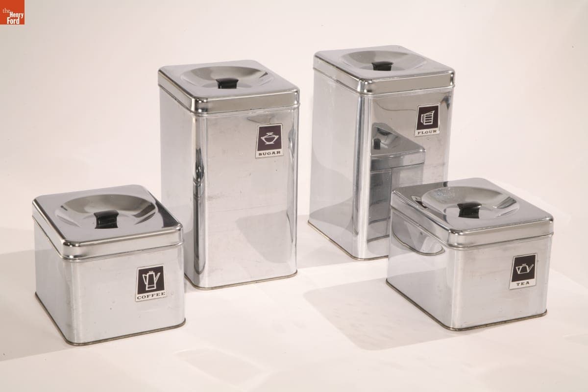 Kitchen Canister Set, 1960-1965