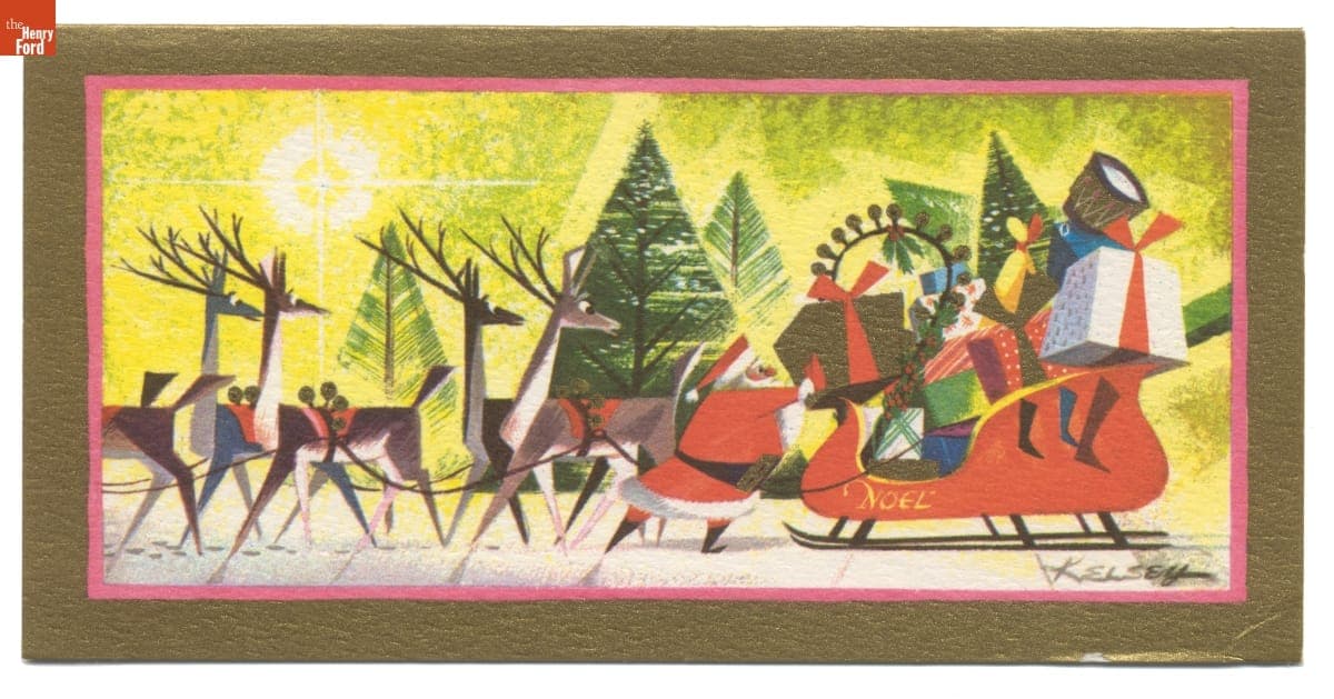 Christmas Card, 1956