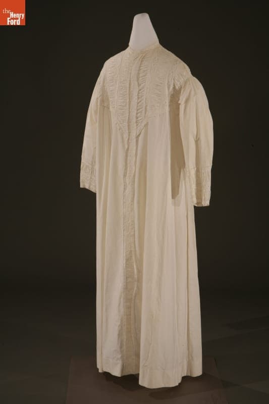 Women's Nightgown, 1880-1895