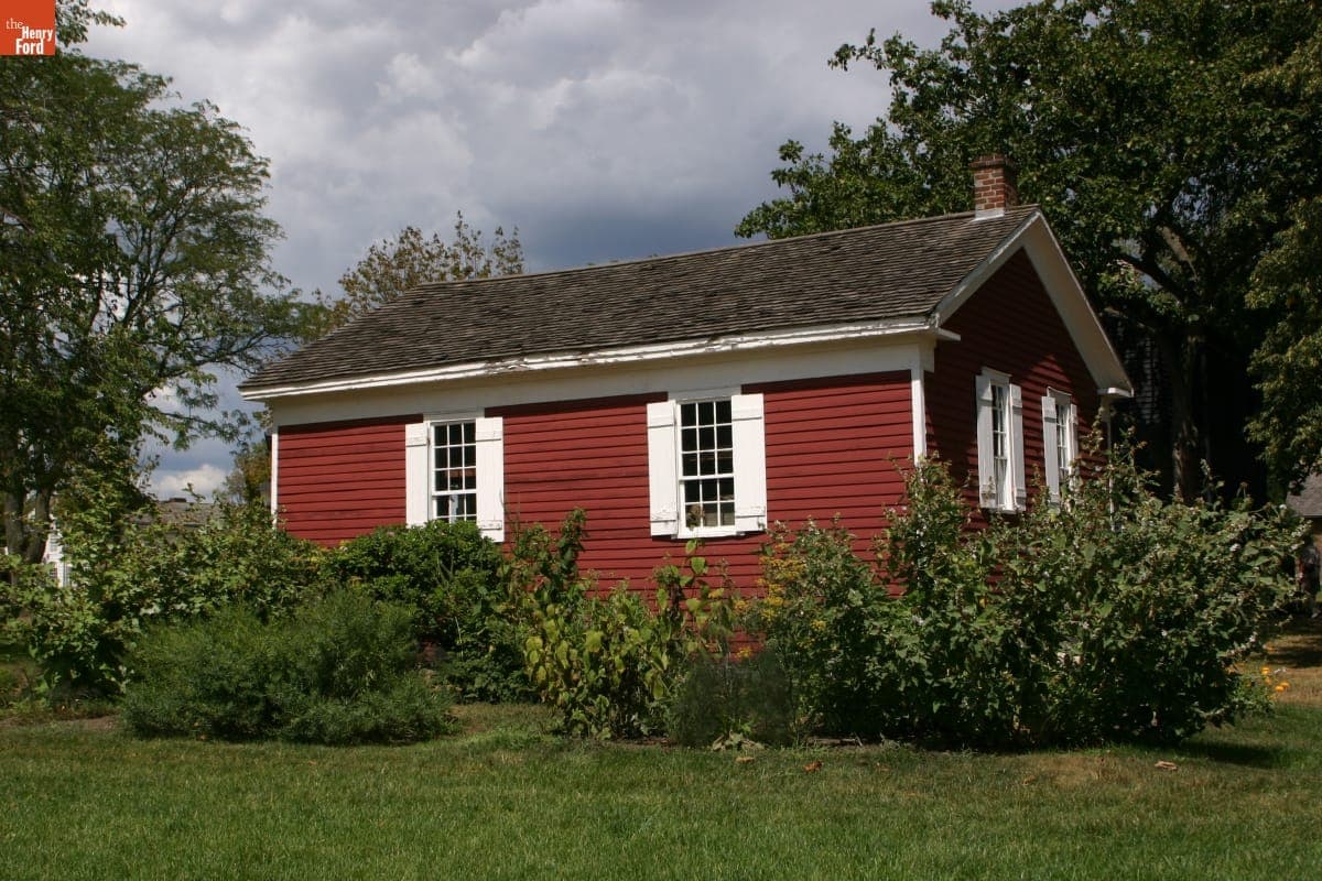 Garden by Dr. Howard's Office in Greenfield Village, August 2008
