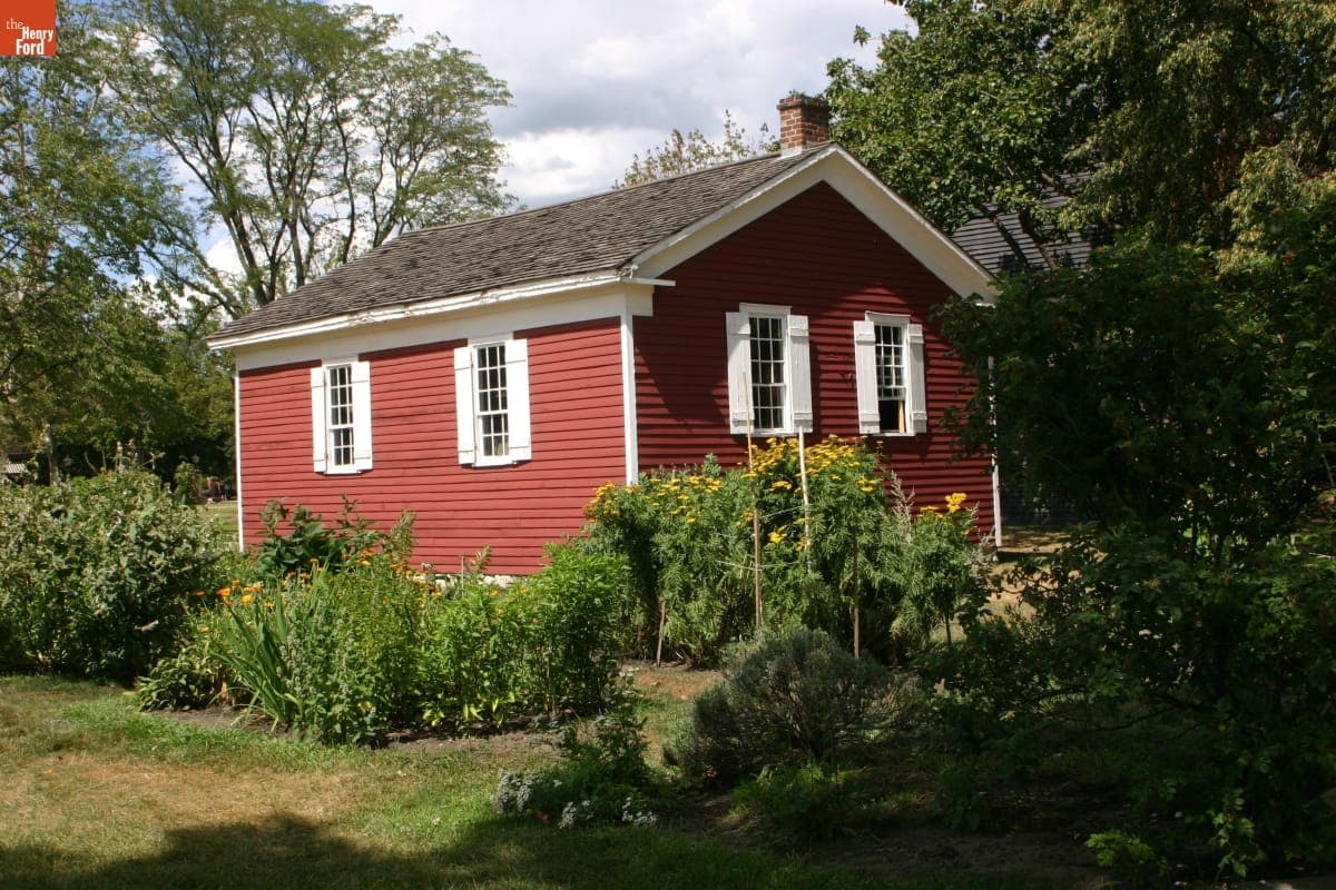 Garden by Dr. Howard's Office in Greenfield Village, August 2008