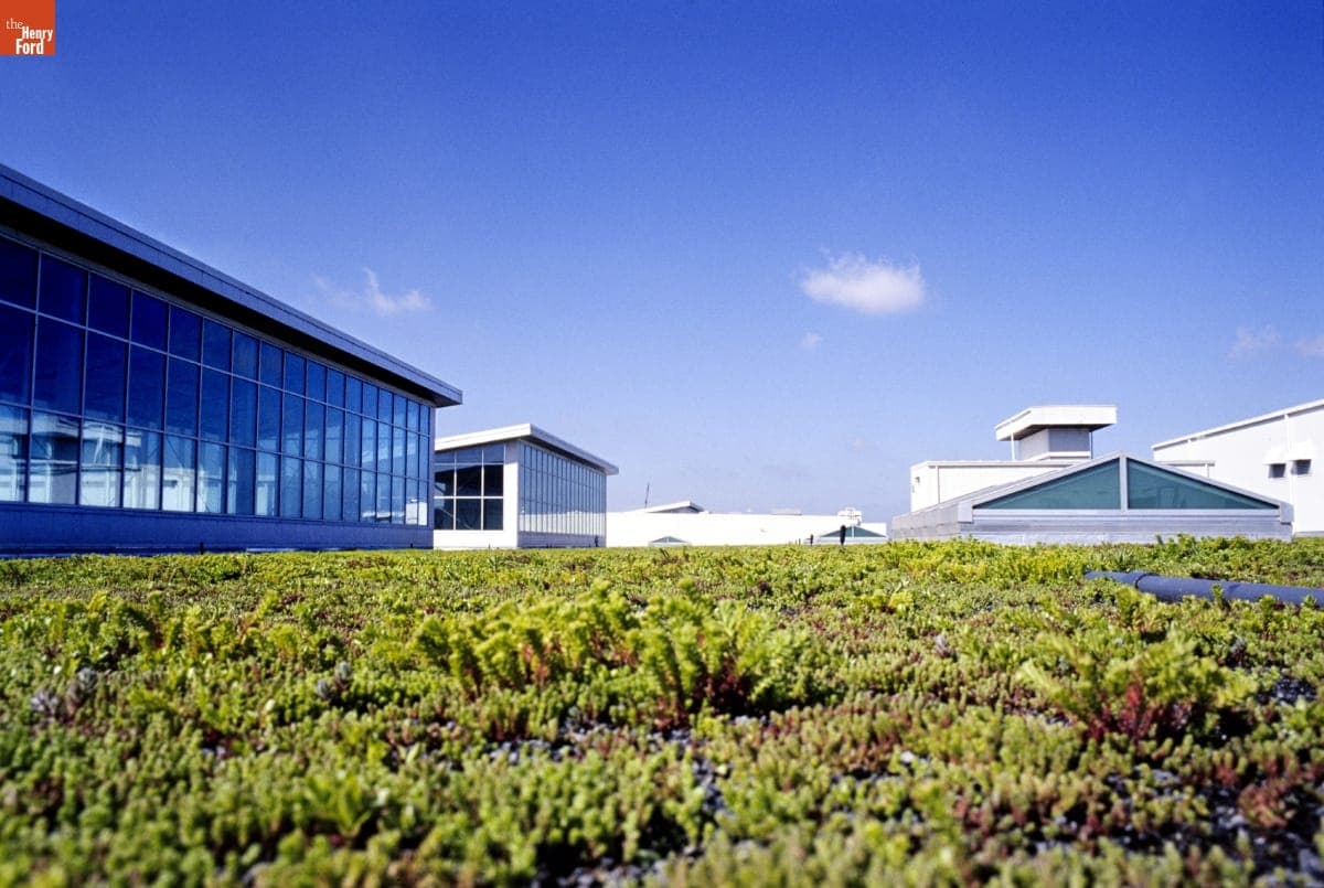 "Living Roof" at Ford Motor Company Rouge Plant, Dearborn, Michigan, circa 2004