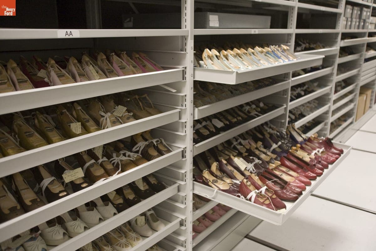 Collections Storage at Benson Ford Research Center, August 2006