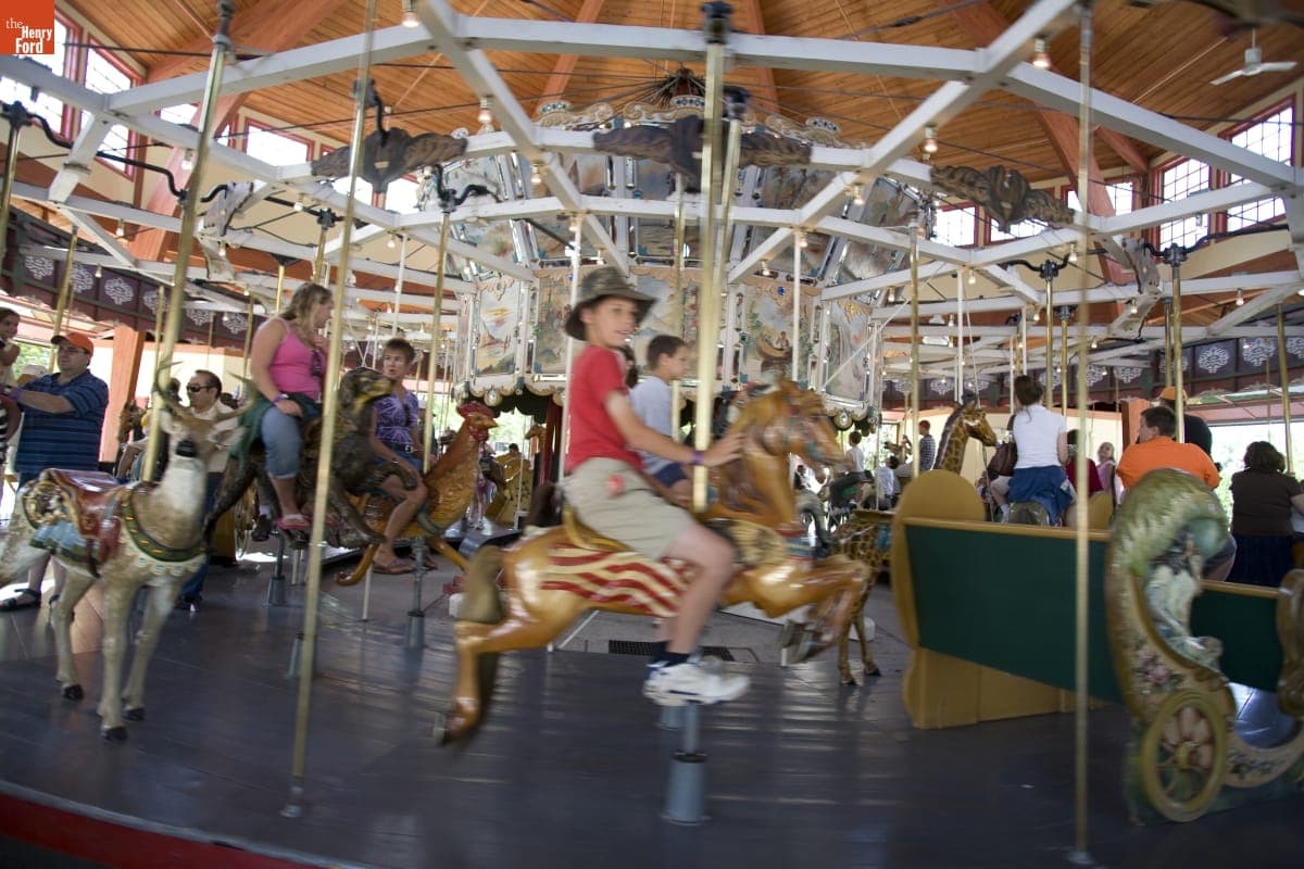 Herschell-Spillman Carousel in Greenfield Village, July 2007