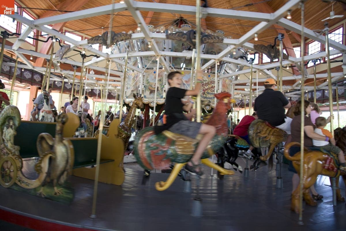 Herschell-Spillman Carousel in Greenfield Village, July 2007