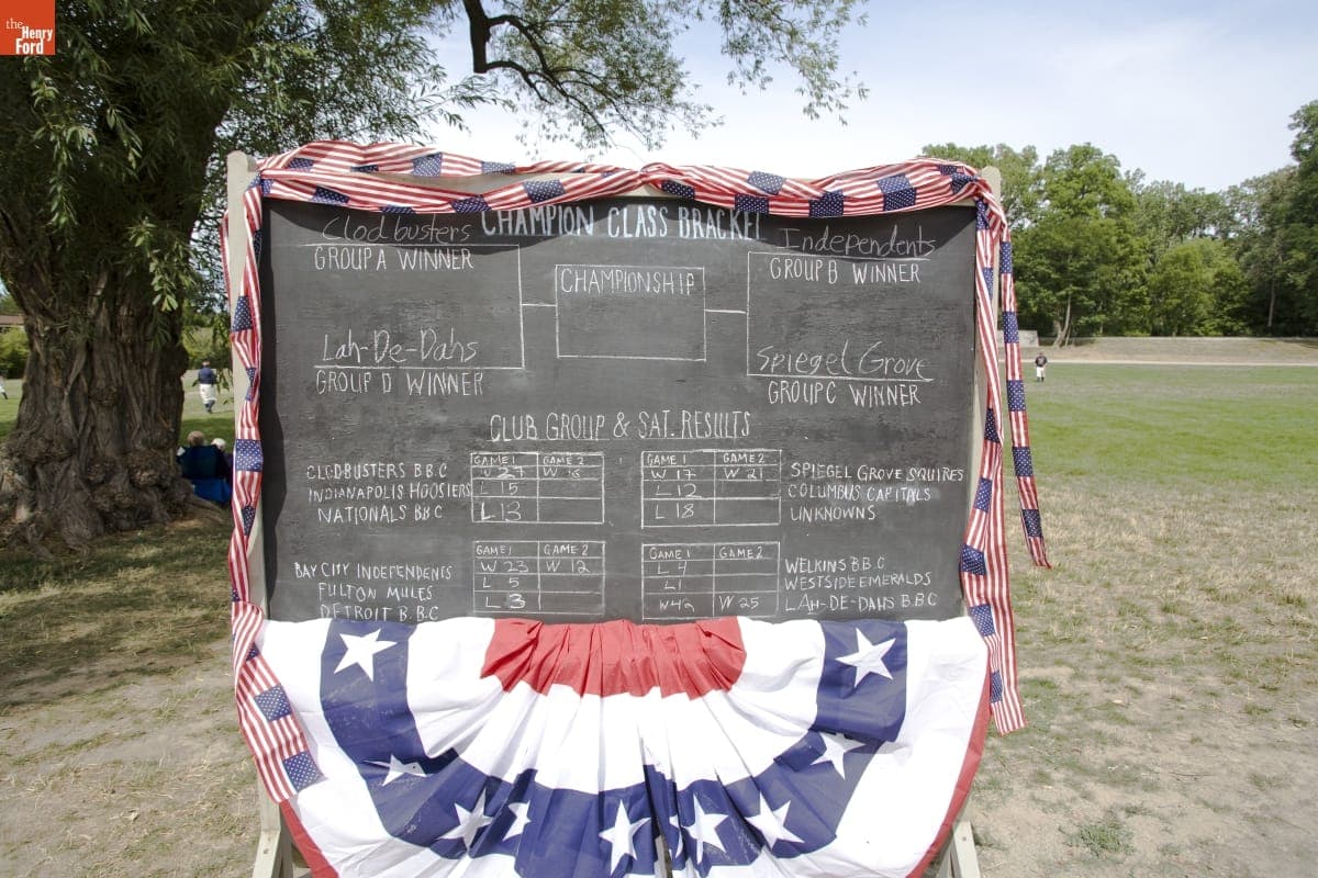 World Tournament of Historic Baseball in Greenfield Village, August 2007