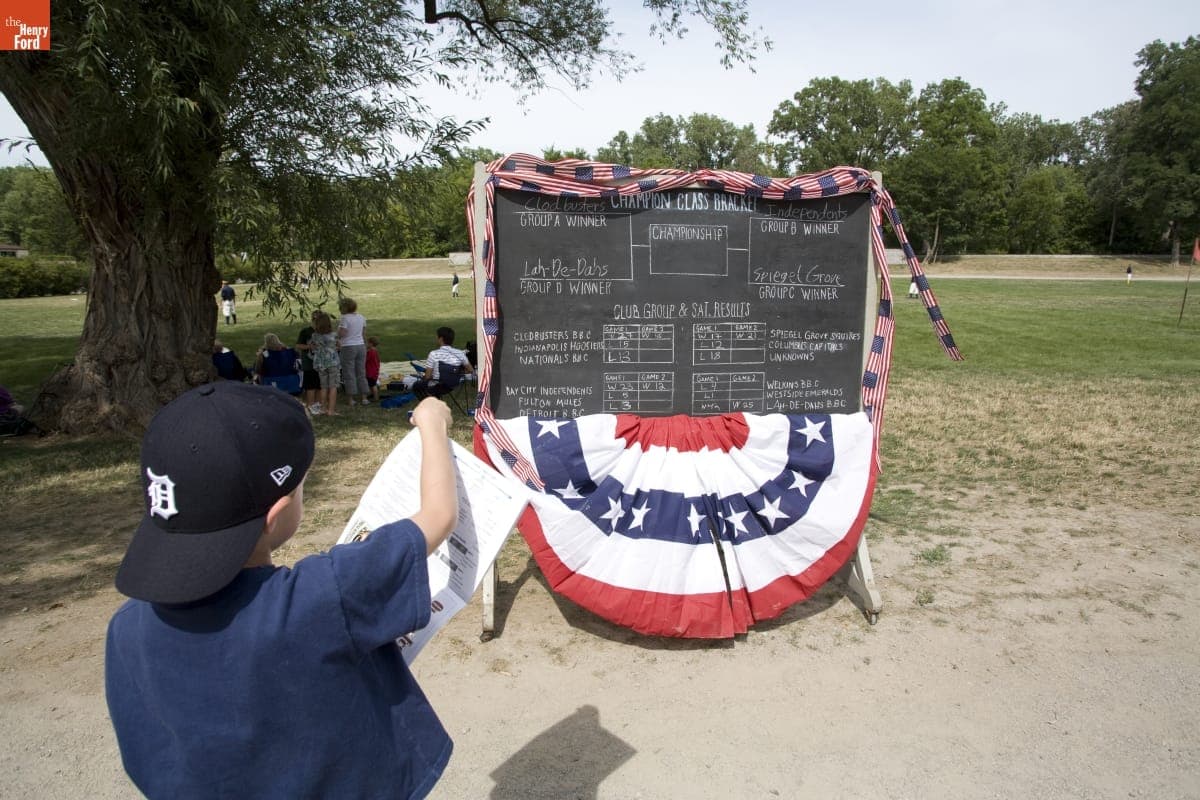 World Tournament of Historic Baseball in Greenfield Village, August 2007