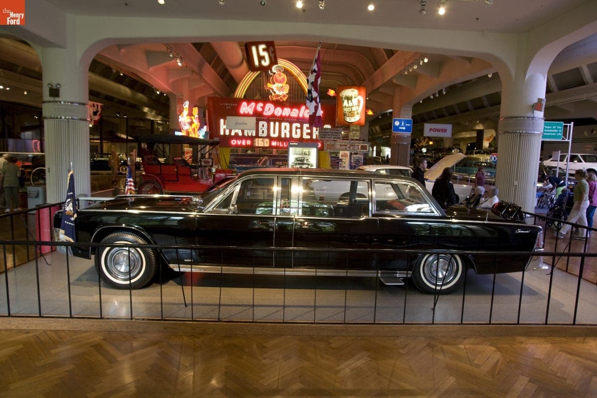1961 Lincoln Continental Presidential Limousine Used by John F. Kennedy; on Exhibit in Henry Ford Museum, 2007