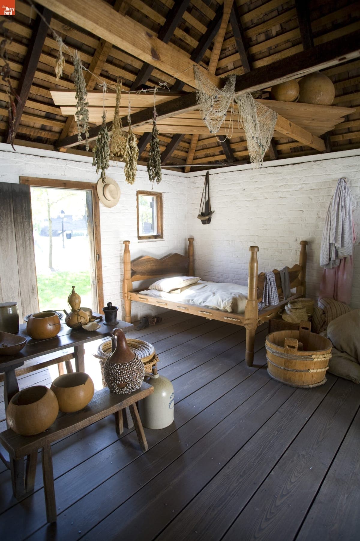 Hermitage Slave Quarters in Greenfield Village, September 2007